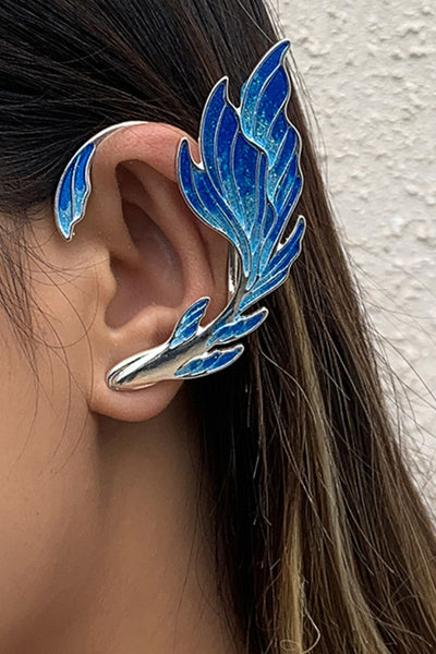Halloween Mermaid Tail Ear Crawler Earrings