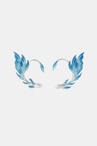 Halloween Mermaid Tail Ear Crawler Earrings